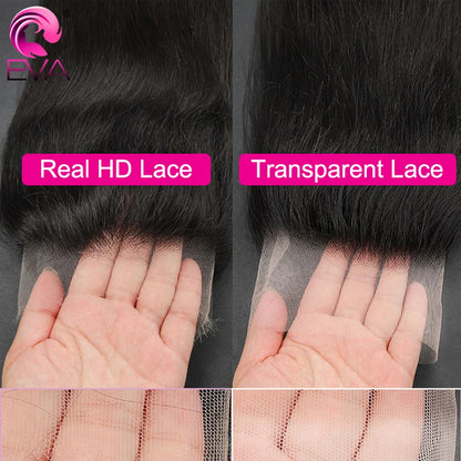 Eva 5x5 HD Lace Closure Straight Human Hair Closure
