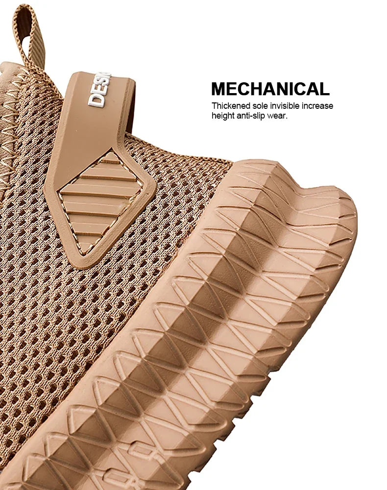 Men's Breathable Non-Slip Sports Sneakers for Outdoor Use