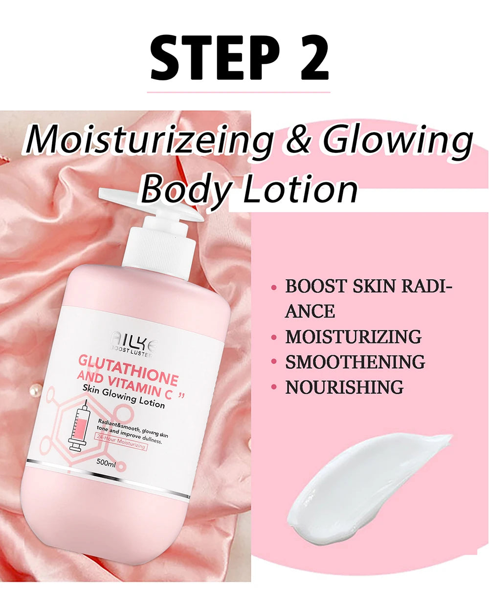 AILKE Vitamin C & Glutathione Skincare Set