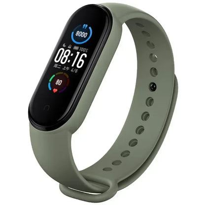 Silicone Watch Strap for Xiaomi Mi Band 3 4 5 6 7