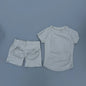 Seamless Yoga Top and Shorts Set for Women
