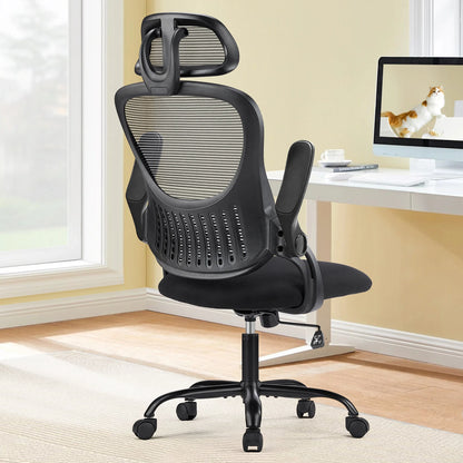 JHK Ergonomic Mesh Office Desk Chair with Adjustable Headrest