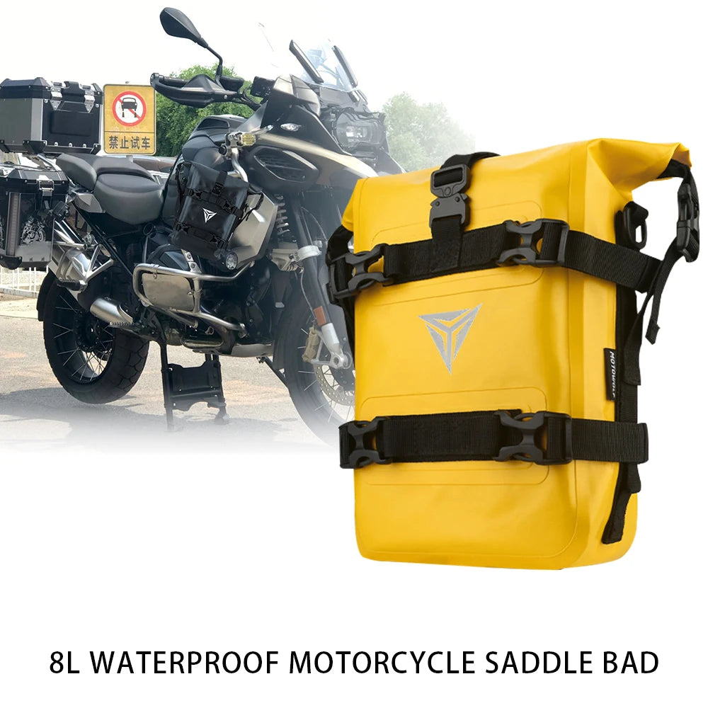 Waterproof Motorcycle Frame Bumper Bag for BMW and Honda