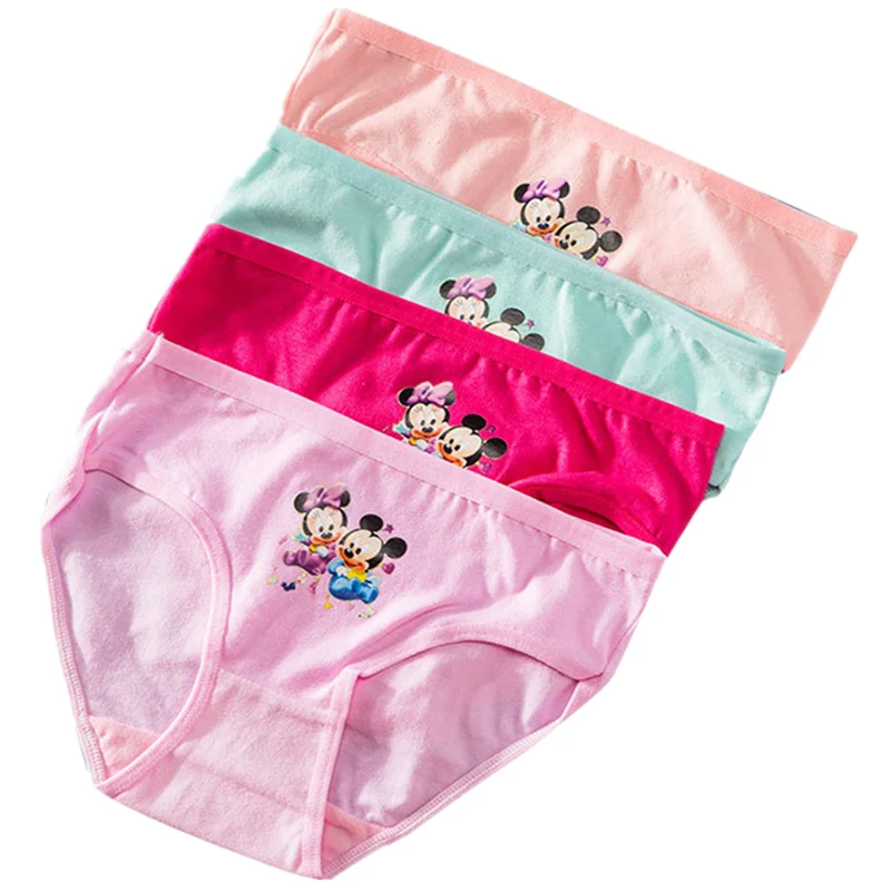 Girls Cartoon Cotton Underwear Briefs Size 2T-10T