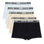 Teenage Girls Cotton Panties Solid Color Mid Waist Briefs