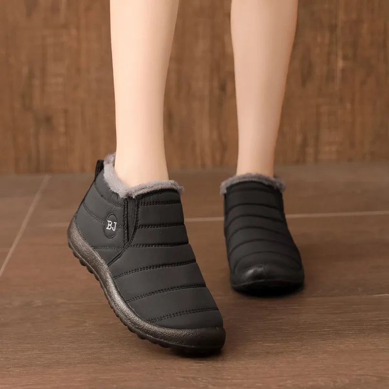 Women's Waterproof Non-slip Snow Boots for Hiking