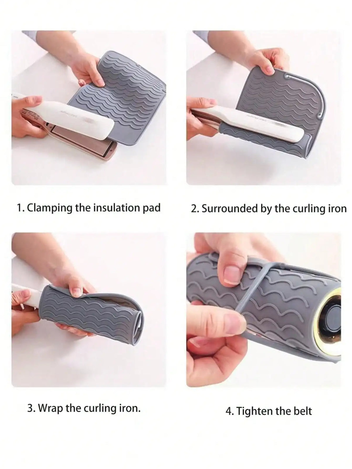 Plus Size Silicone Heat Resistant Mat for Hot Tools