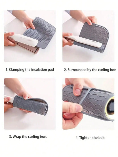 Plus Size Silicone Heat Resistant Mat for Hot Tools