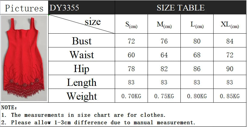 Women Sleeveless Bandage Dress with Beading and Tassels