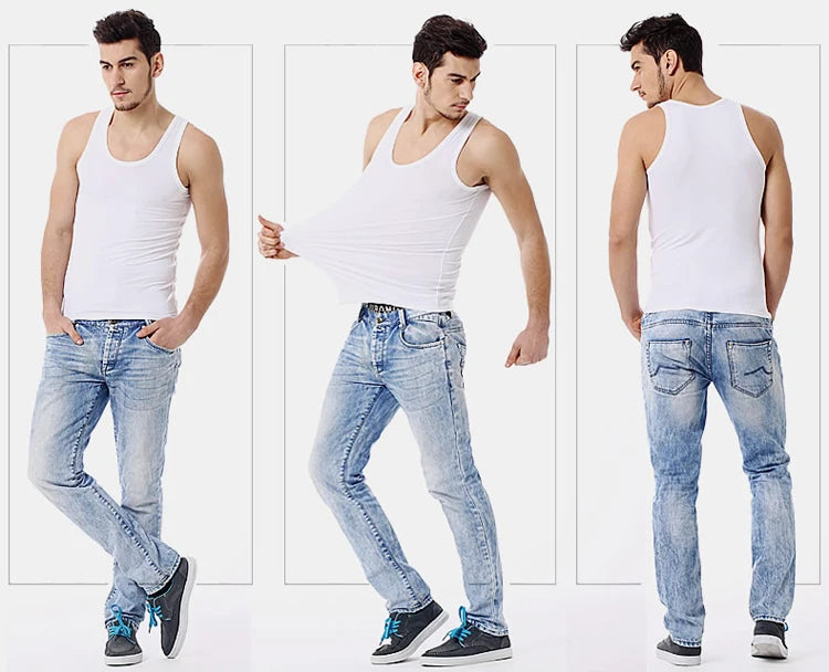 Men's Cotton Casual Sleeveless Vest for All Seasons