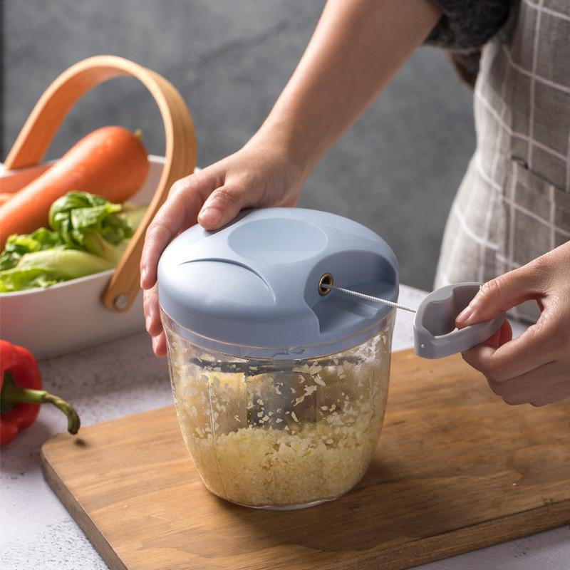 Manual Meat Mincer Garlic Chopper 500/900ML