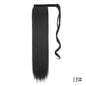 Long Straight Clip-in Ponytail Hair Extension Black