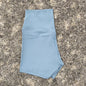 High Waist Yoga Shorts for Women in Solid Color