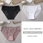 3PCS Set Floral Lace Briefs Women Underwear