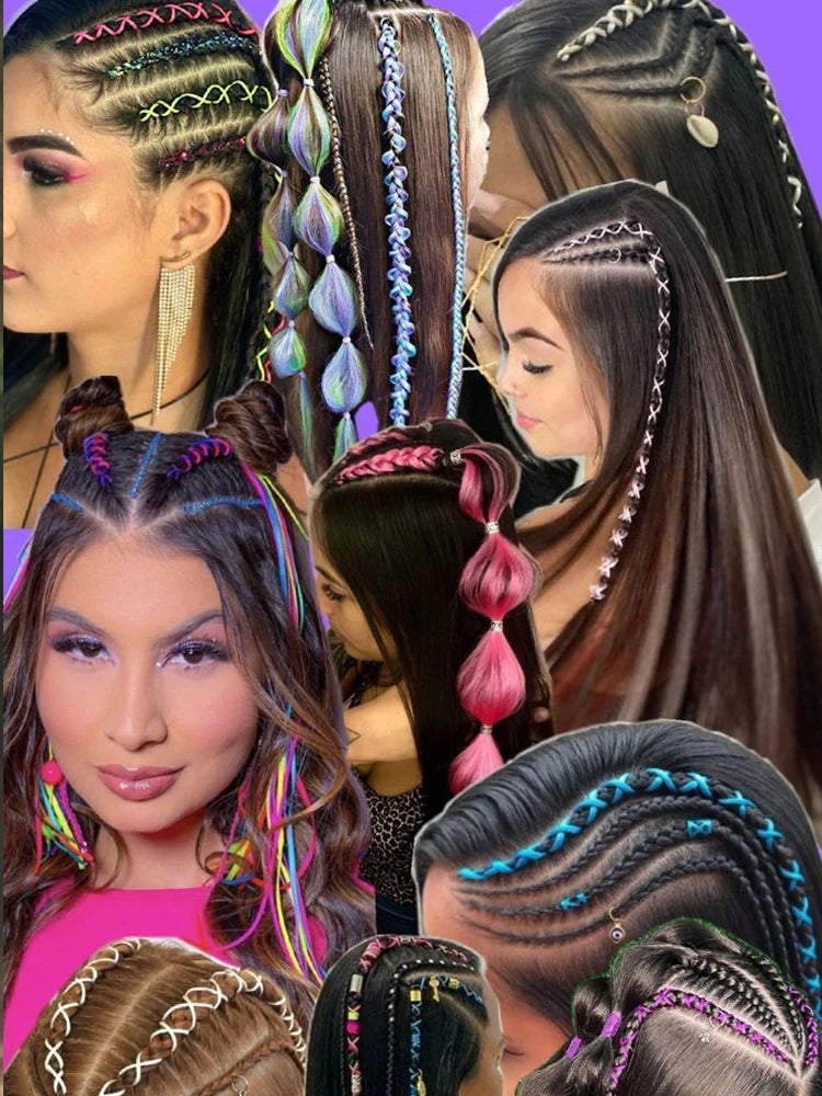Synthetic Kanekalon Pre Stretched Curly Jumbo Braids