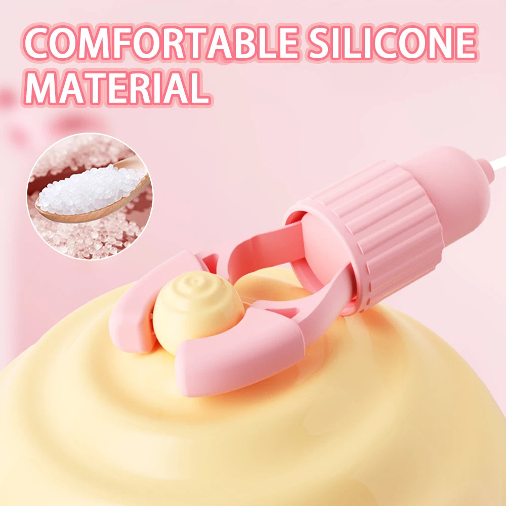 Vibrating Nipple Clamps for Women