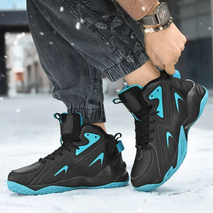 Men's Breathable Casual Sneakers with Lace-Up Closure