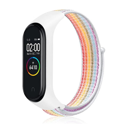 Nylon Adjustable Watchband for Xiaomi Mi Band 3 4 5 6 7