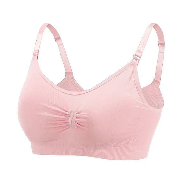 Wirefree Nursing Bra for Women in Natural Color