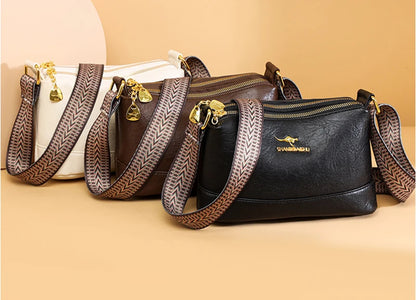 Cow Leather Designer Handbag Purse for Women