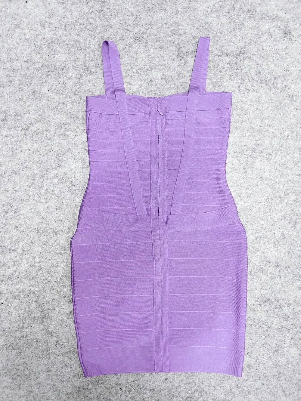 BEAUKEY Blue Mini Bandage Dress for Women XL