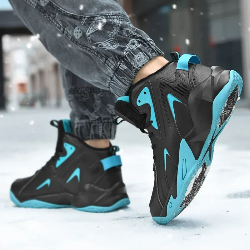 Men's Breathable Casual Sneakers with Lace-Up Closure