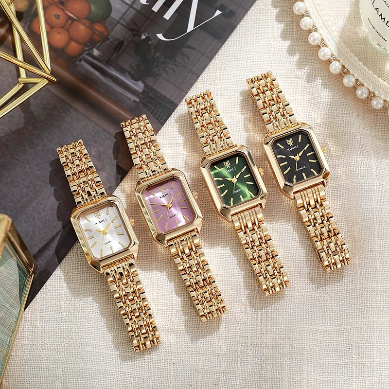 Stainless Steel Strap Watch for Women Luxury Gift