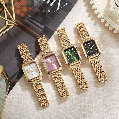 Stainless Steel Strap Watch for Women Luxury Gift