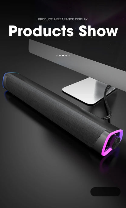 Bluetooth Computer Speaker Bar with Subwoofer
