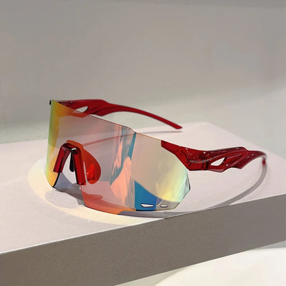 KAMMPT Rimless Oversized Sports Sunglasses