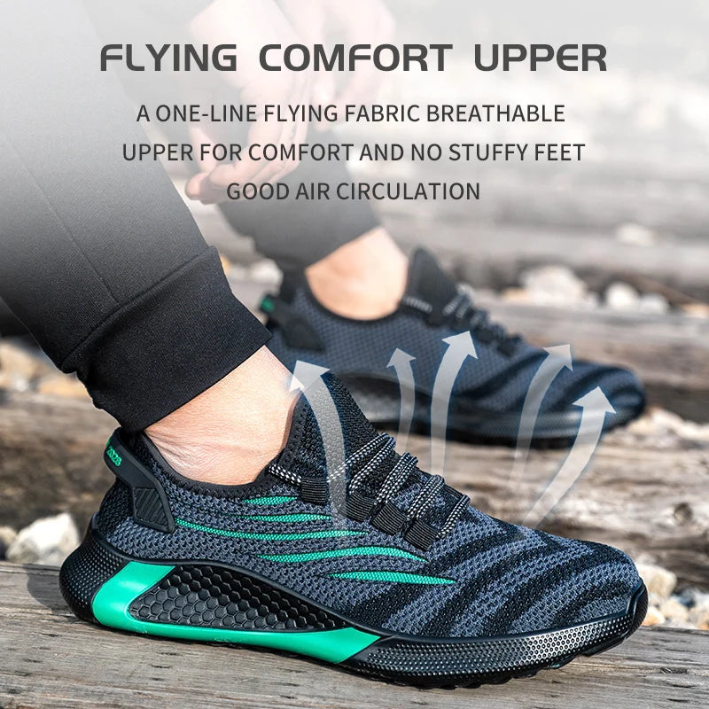Men's Lightweight Anti-Puncture Safety Boots