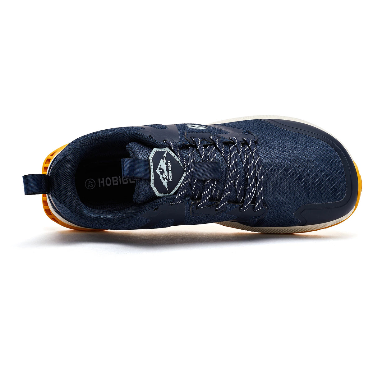 HOBIBEAR Hiking Sneakers Lace-Up Artificial Leather Shoes