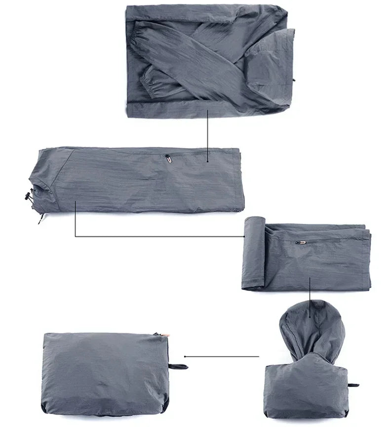 Men's UV Protection Quick Dry Windbreaker Jacket