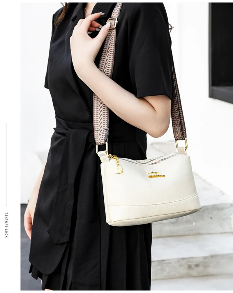 Cow Leather Designer Handbag Purse for Women