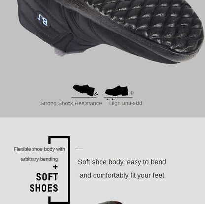 Waterproof Plush Ankle Snow Boots for Women