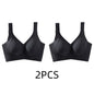 Women's Seamless Wire-Free Bra, Thin Style, Large Size
