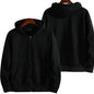 Zipper Hooded Sweatshirt for Men Casual Polyester