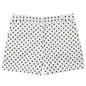 Polka Dot Bomber Jacket Women's Zip Up Crop Coat