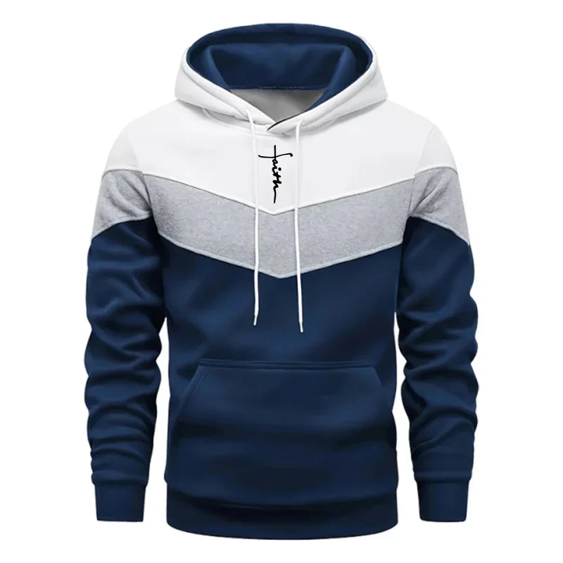 Men's Casual Hoodie Tracksuit for Autumn and Winter