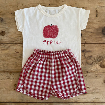 Cotton Toddler Summer Pajamas Set for Kids