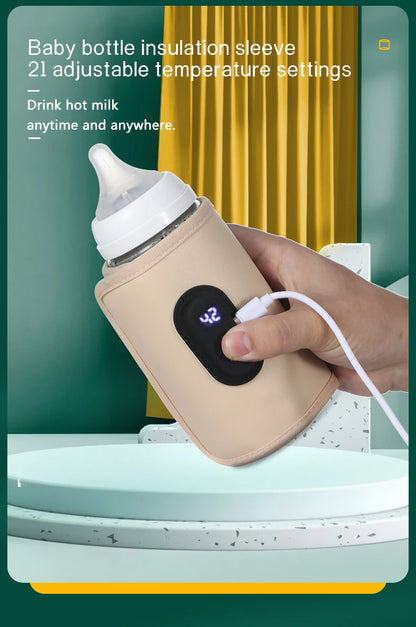 Portable USB Baby Milk Warmer for Travel
