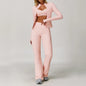Yoga Suit Sports Set for Women Long Sleeve Athletic Wear