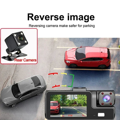 1080P WiFi Dash Cam with Front and Rear Cameras