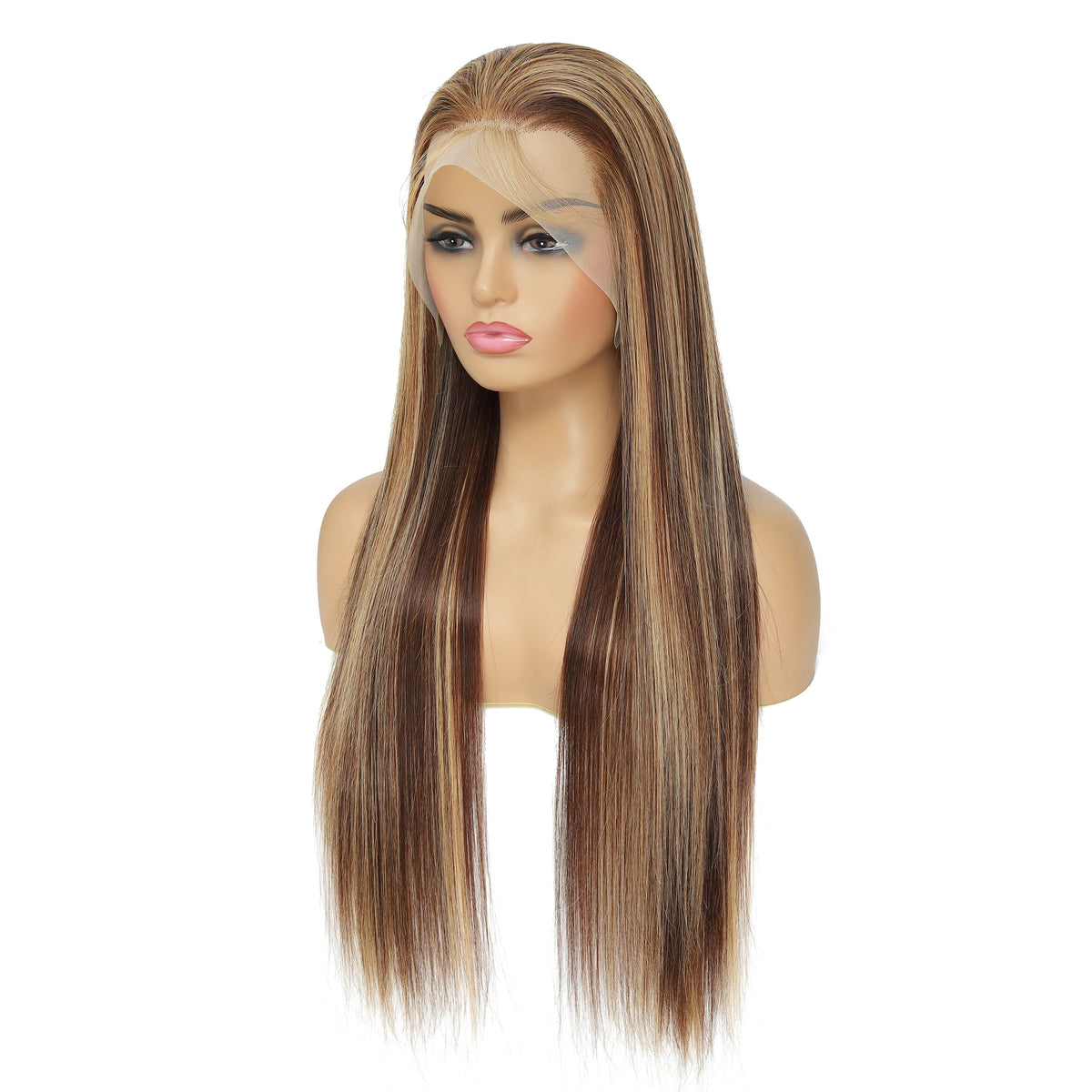 Blonde Ombre Brazilian Human Hair Lace Front Wig