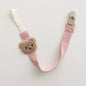 Cute Bear Baby Pacifier Chain Clip Holder