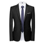 Men's Solid Color Formal Suit Jacket Slim Fit Blazer