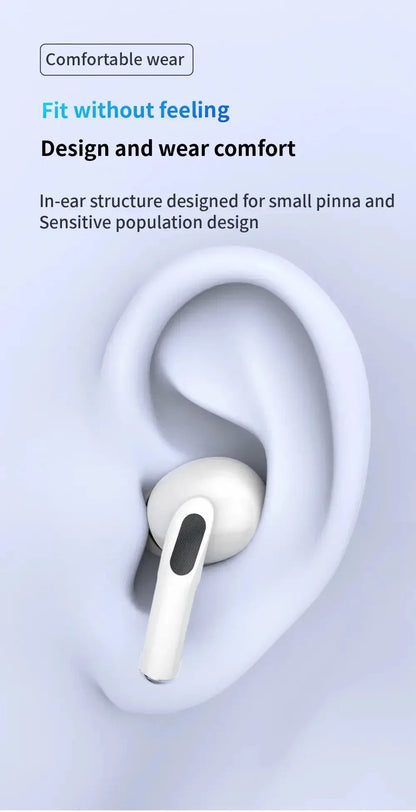 For Air Pro5 Wireless Bluetooth Earbuds with Noise Cancelling