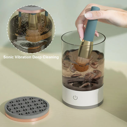 USB Powered Electric Makeup Brush Cleaner Machine