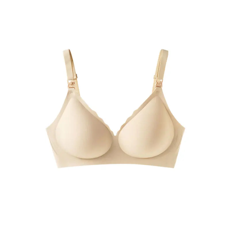 Front Open Nursing Bra Seamless Ultra Thin for Women