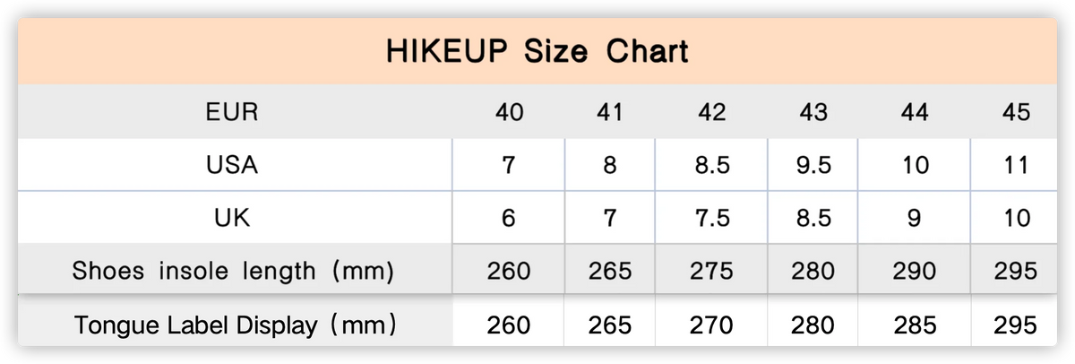 HIKEUP Men's Suede Leather Hiking Shoes Black Gray Khaki